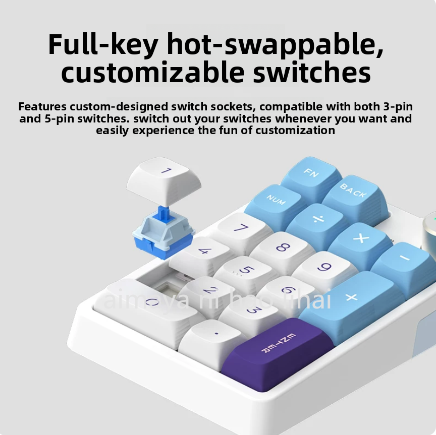 Gaming Keyboard Mini - Teclado Mecánico Inalámbrico Bluetooth Kzzi K20