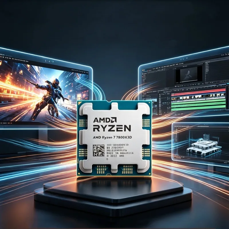 CPU para computadora de escrit - Amd Cpu Ryzen 7 reseña y precio