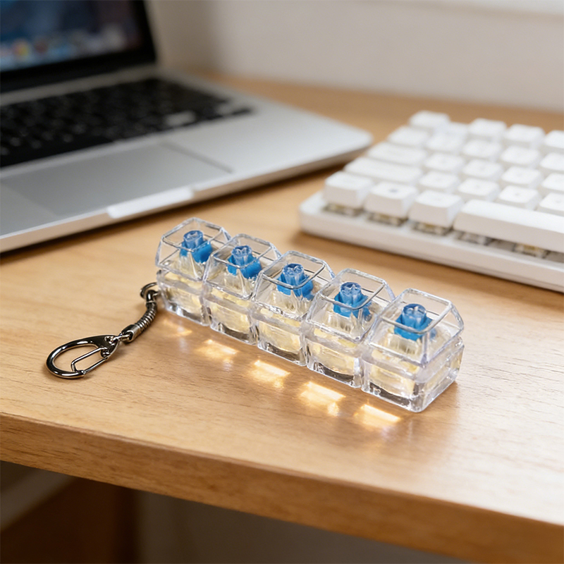 Llavero con Teclado Mecánico d - Gaming Keyboard Test reseña y precio